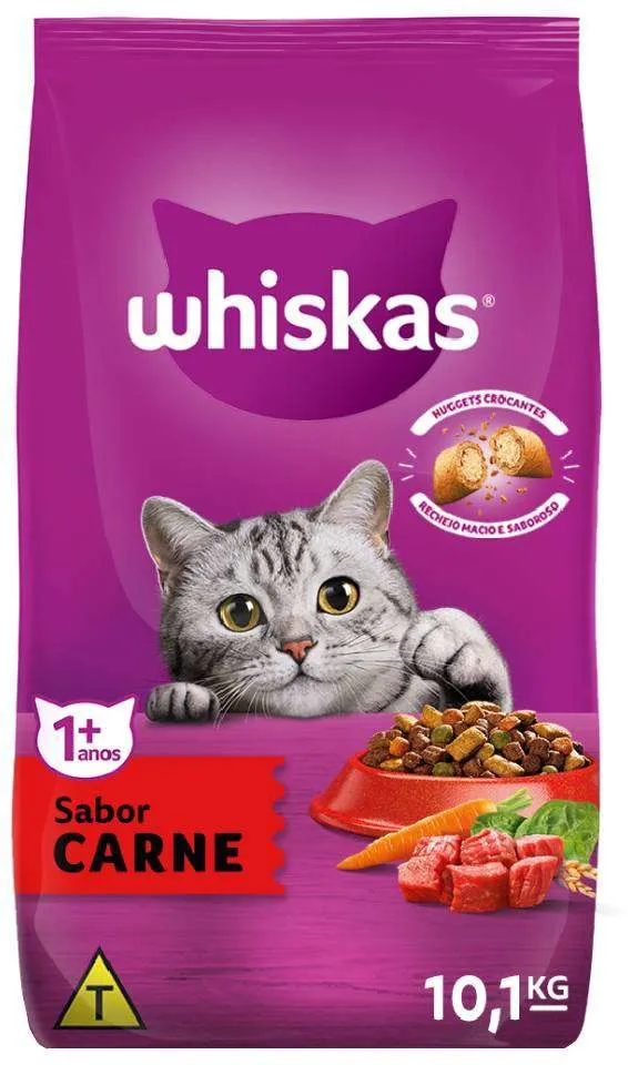 WHISKAS GATOS ADULTOS CARNE